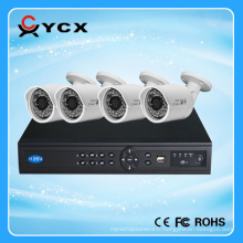 Nouveau produit, kit CPSE 4CH P2P et POE NVR, système de caméra CCTV mégapixel HD